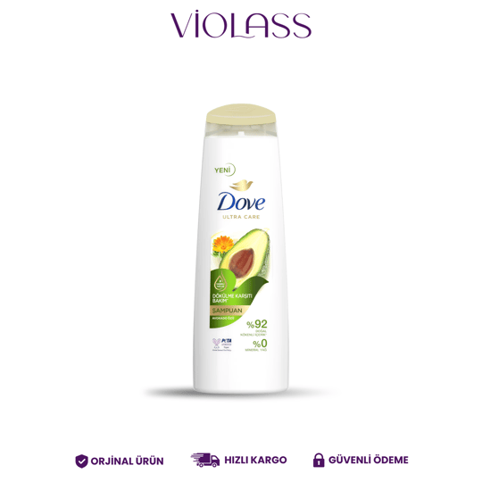 Dove Saç Dökülmesine Karşı Etkili Saç Bakım Şampuanı 400 ml