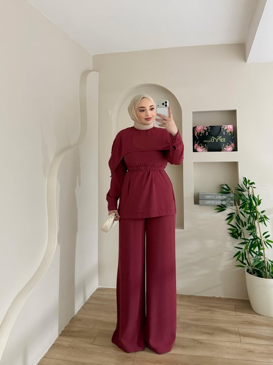 Adiana Palazzo Pantalonlu Takım