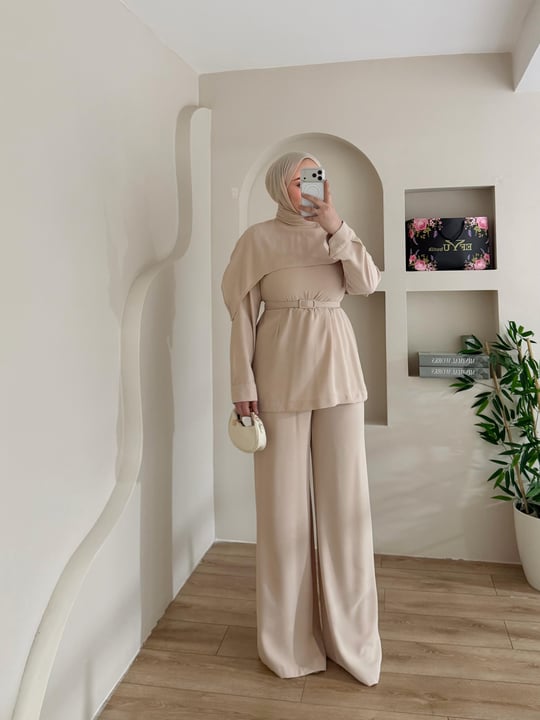 Adiana Palazzo Pantalonlu Takım