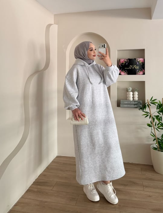 Efyu Tasarım Sweat Elbise