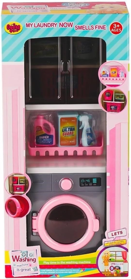 02380 Çamaşır Makinesi Oyun Seti -Oydaş Oyuncak