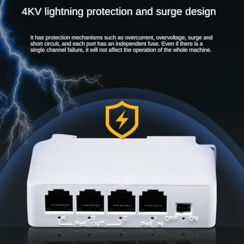 1 ila 3 Port PoE Genişletici 10/100M Poe Tekrarlayıcı IEEE802.3Af IP İletim Genişletici POE Anahtarı NVR IP Kamera Kurulum Kullanımı
