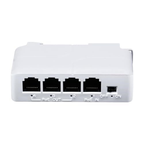 1 ila 3 Port PoE Genişletici 10/100M Poe Tekrarlayıcı IEEE802.3Af IP İletim Genişletici POE Anahtarı NVR IP Kamera Kurulum Kullanımı