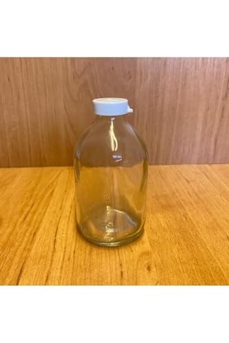 10 Adet 100 Ml Beyaz Kapaklı Düğün, Kına, Nişan, Kolonya, Hediyelik Şişesi Kapaklı 100 Cc Cam Şişe