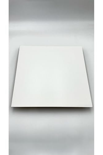 10 Adet 30x30 Cm Mdf Beyaz Pasta Altlığı