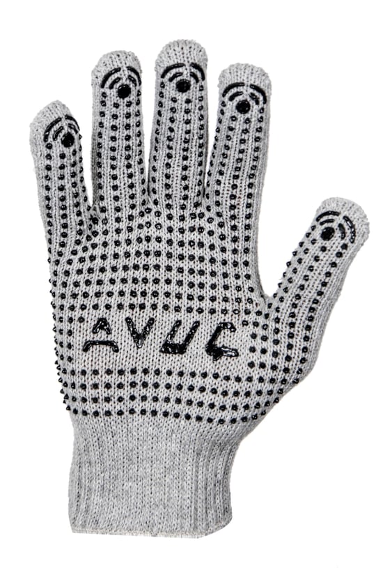 10 çift, Pvc Dotlu, noktalı, iş eldivenleri