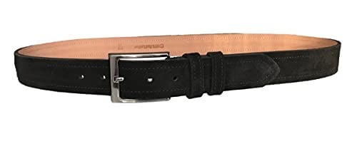 %100 Hakiki Deri 2li Set Süet Taba, Siyah Kemer 4 cm, 2li.Süet-açık.taba-siyah