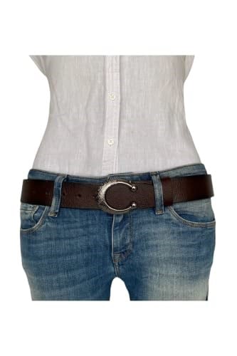 %100 Hakiki Deri, Gümüş Tokalı Bordo Kadın Kot Kemeri 4 cm; Bordo-byn-52