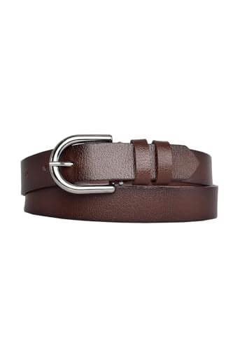 %100 Hakiki Deri Siyah Nikel Tokalı Siyah İnce Kadın Kemeri, 3cm; 3cm-KDN-21-Siyah.DÜZ