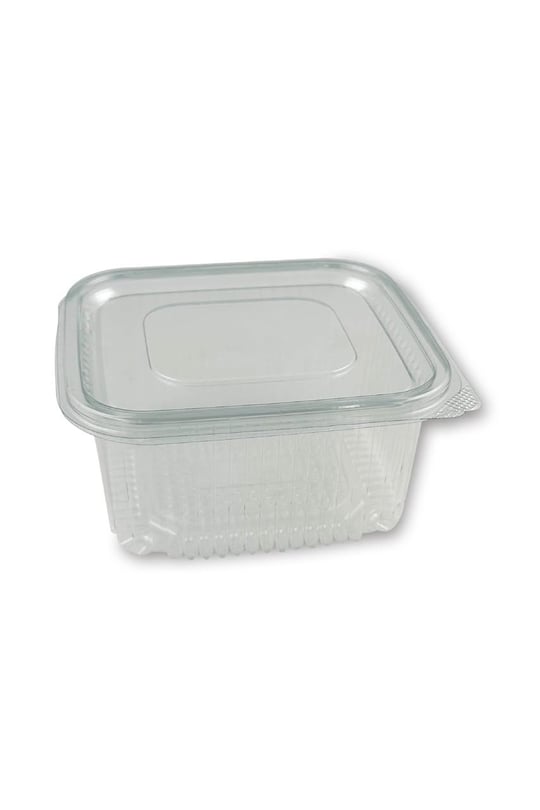 1000 Adetplastik sızdırmaz kap 500 gr cc kullan at tek kullanımlık plastik kapaklı kase