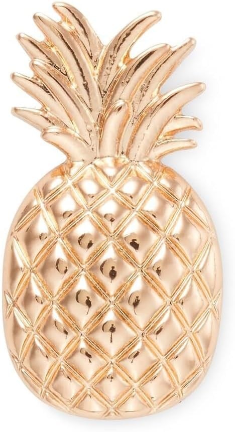 10011124-1 GOLD PINEAPPLE JIBBITS CROCS SÜS TOKA