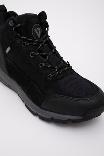 1256 VANEDA PRO MID NUBUK ERKEK BOT SIYAH