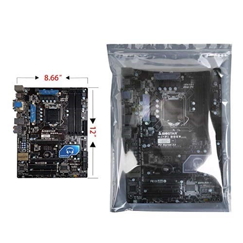 15 adet 11x15 inç Anti Statik Çanta, 15 adet Antistatik Etiketli, Elektronik için Statik İçermeyen Çanta, Çoğu Bilgisayar Aksesuarı için Büyük Yeniden Kapanabilir Statik Olmayan Çantalar