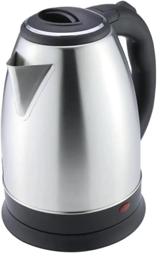 1500W Paslanmaz Çelik Su Isıtıcı Kettle 1.8L Hızlı Kaynatma Güvenli Kullanım