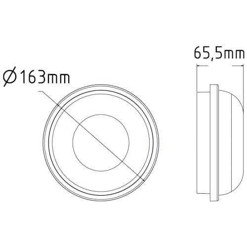 15W Artos Siyah Led Nem Su Geçirmez Banyo Bahçe Balkon Modern Tavan Duvar Lambası Beyaz Işık 6500K IP65 Dış Mekan Kullanıma Uygun