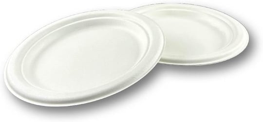18cm Ekolojik Kağıt Karton Tabak Kase 100 Adet