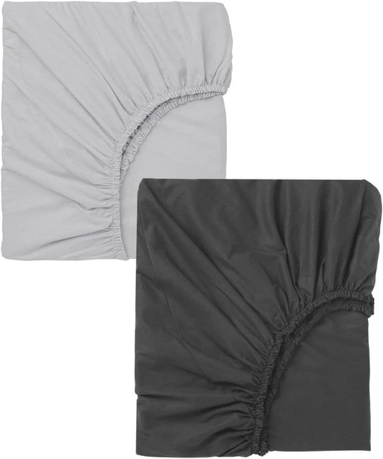 2 Adet 65 x 95 + 10 cm Anne Yanı Lastikli Penye Kumaş Bebek Çarşafı