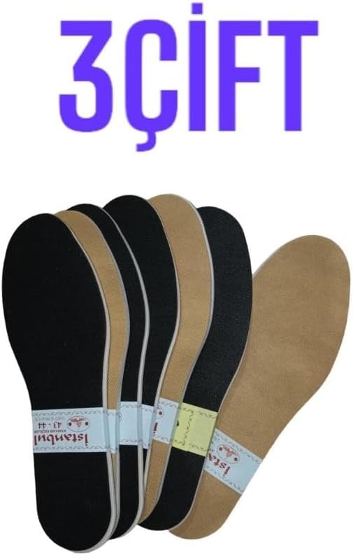 2 Çift Yazlık ve Kışlık Soft Ayakkabı Tabanlığı Terletmez,Kokutmaz Üşütmez Sağlıklı Ayakkabı Astarı