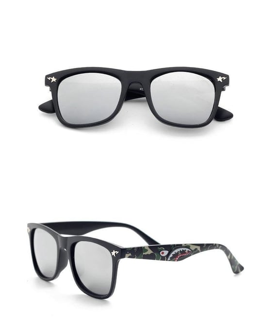 2017 Design Çocuk Güneş Gözlüğü Silver Mercury UV400 Lens