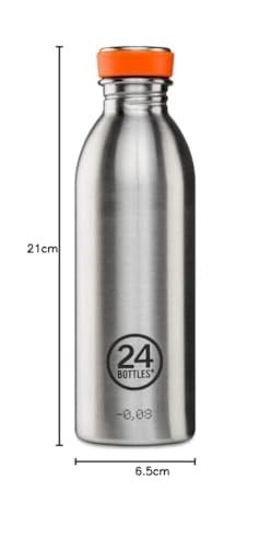 24Bottles Urban üniseks şişe, yetişkinler için, üniseks - Seçenekler: 0.5 Liters, 250 ml