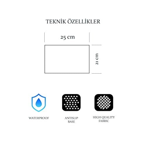 25x21 Cm Mini Ofis Mouse Pad