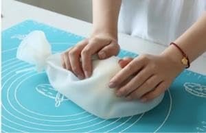 27X37 Silikon Hamur Yoğurma Torbası Büyük Boy Kullanışlı Pratik