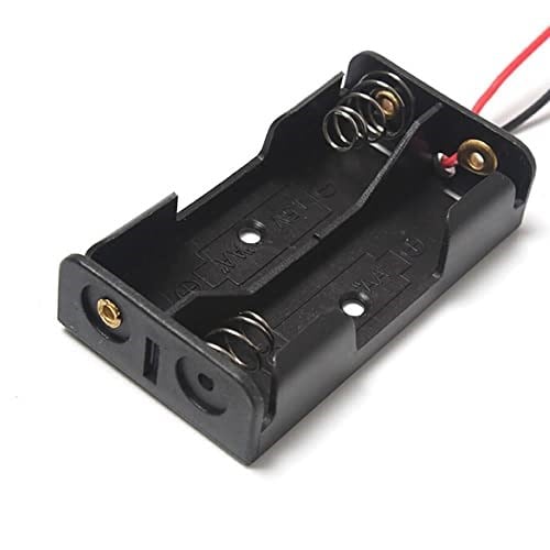 2li 1,5V AA Kalem Pil Kutusu Yuvası 2x1,5V Kablolu Batarya Pil Tutucu