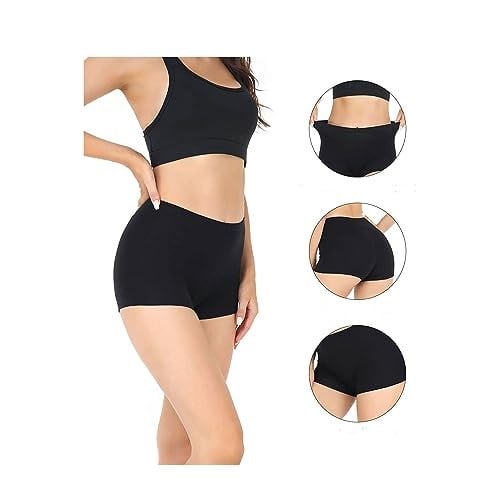 2li Kadın Bambu Boxer Esnek Rahat Likralı Kaliteli İç Çamaşırı
