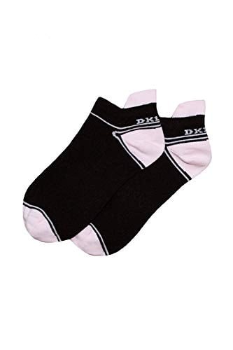 2li Paket Pembe Siyah Kadın Spor Çorabı