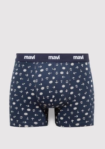 3lü Baskılı Lacivert Boxer Seti 0911505-70490