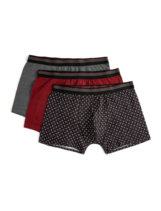3lü Boxer Seti Oyun Baskılı Çok Renkli