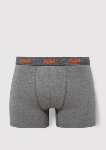 3lü Gri Basic Boxer Seti 0911407-23854