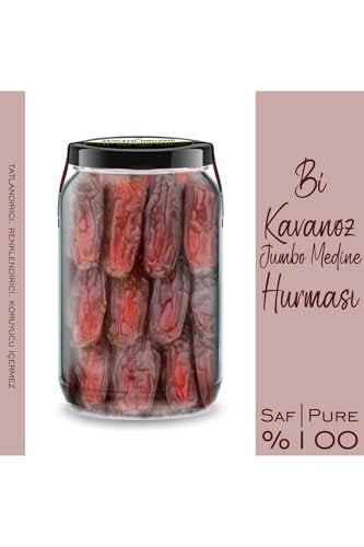 3lü Gurme Hurmalar Kudüs Hurması Medine Hurması Acve Hurma 3x660cc. Bi Kavanoz Jumbo Seçme Hurmalar