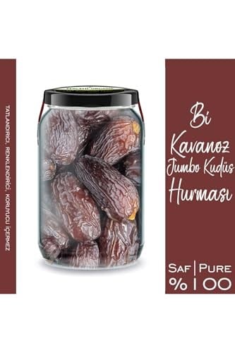 3lü Gurme Hurmalar Kudüs Hurması Medine Hurması Acve Hurma 3x660cc. Bi Kavanoz Jumbo Seçme Hurmalar