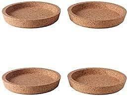 4 adet Ikea 365+ bardak altlığı,mantar, bardak tutucu 9cm