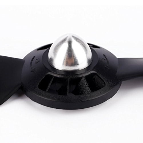 4 Çift Pervane Rotor Bıçak Seti A & B YUNEEC Q500 Q500M Q500+ Q500 4K Typhoon G RC Hava Kuvvetleri Uçak Helikopter Pervane Quadcopter Drone (Siyah)