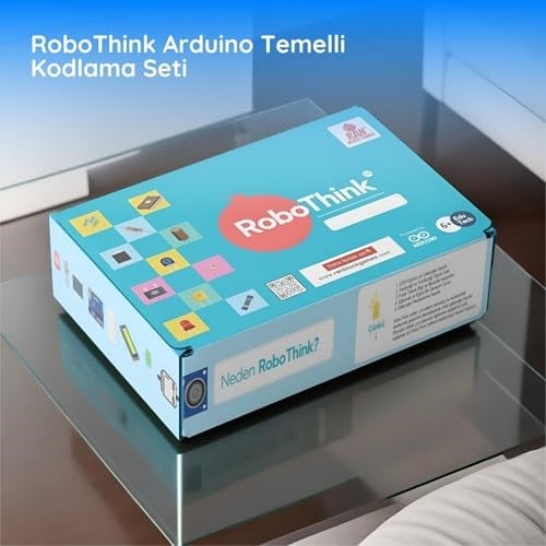 4 Teker Robot Araba Kodlama Seti 4WD-BLE (Arduino Temelli - Kutulu ve E-Kitaplı)