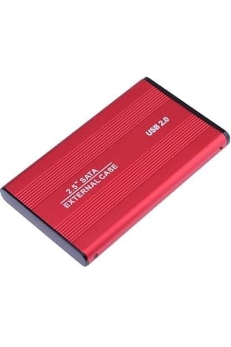 4299 Usb 2.0 Sata Harici 2.5 Hdd Harddisk Kutusu Kırmızı