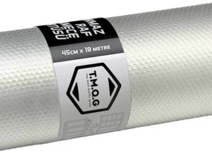 (45cm x 10metre) Şeffaf Kaymaz Dolap İçi Çekmece Raf Örtüsü Çekmece Astarı Raf Astarı