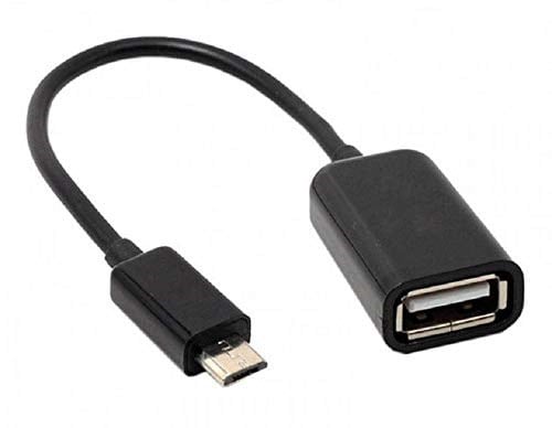 4940 Micro Usb To Usb Çevirici Dönüştürücü Otg Klavye Mouse Flash Bağlantı Kablosu