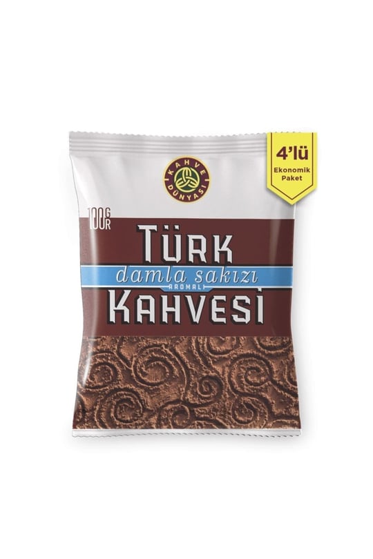 4lü Damla Sakızlı Türk Kahvesi