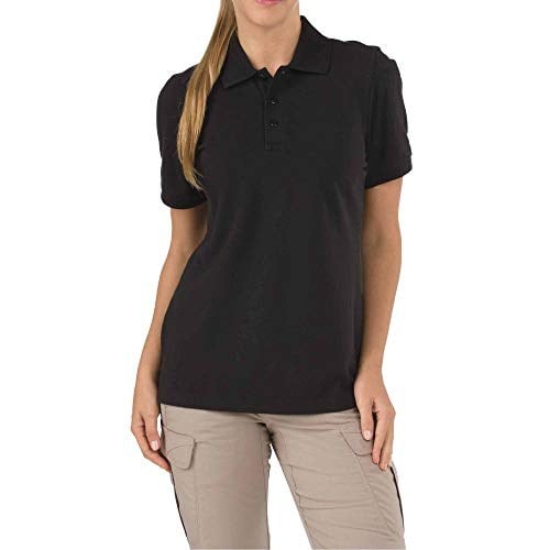 5.11 Taktik Kadın Polo Tişört, Kısa Kollu,%100 Pamuklu Piknik, Stil 61166