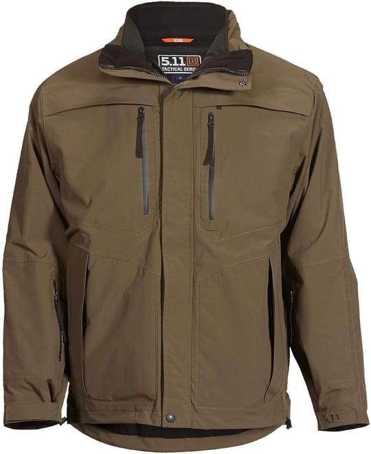 5.11 Tactical Bristol hafif parka ceket, BBP-dayanıklı, YKK fermuarlar, donanım, stil 48152