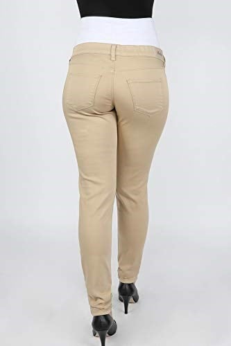5 Cepli Hamile Pantolon Bej