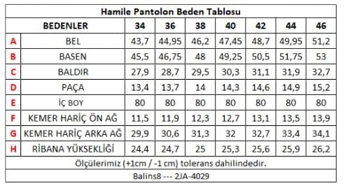 5 Cepli Hamile Pantolon Gri