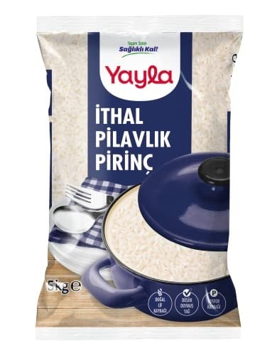 5 KG YAYLA UZUN TANE İTHAL PİLAVLIK PİRİNÇ