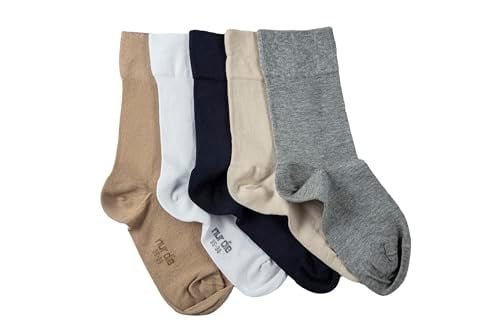 5’li Set Çok Renkli Basic Bayan Çorap