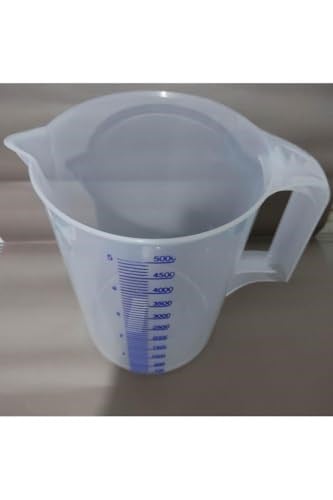 5 Lt Ölçme Kabı – Şeffaf, Dayanıklı Plastik Mutfak Ölçü Kabı Süper Ürün