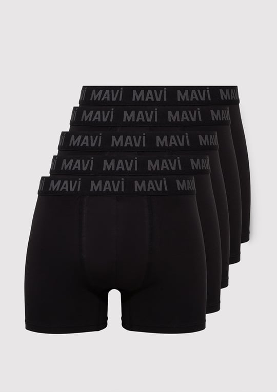 5li Siyah Basic Boxer Seti 0911238-900