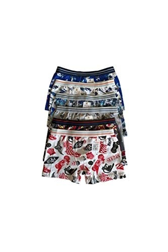 6 Adet Çocuk Boxer Çok Renkli 11-12 Yaş